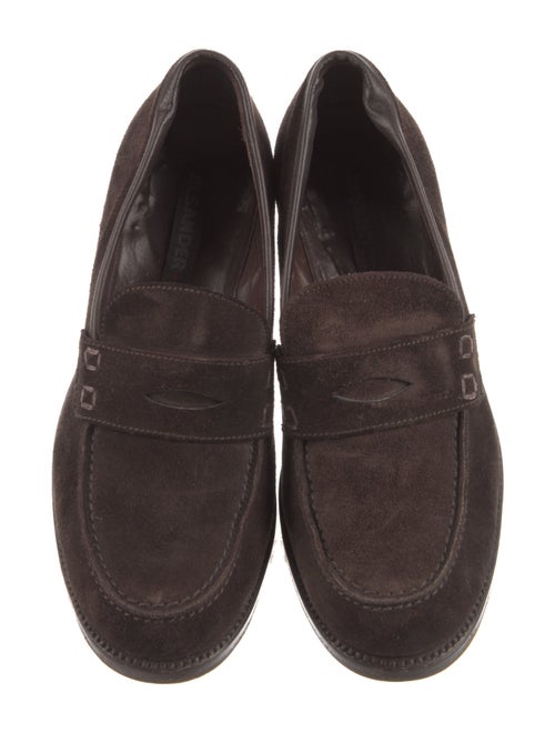 Jil Sander Suede Loafers