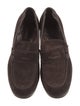Jil Sander Suede Loafers