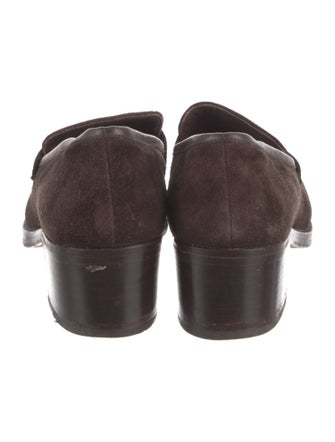 Jil Sander Suede Loafers
