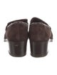 Jil Sander Suede Loafers