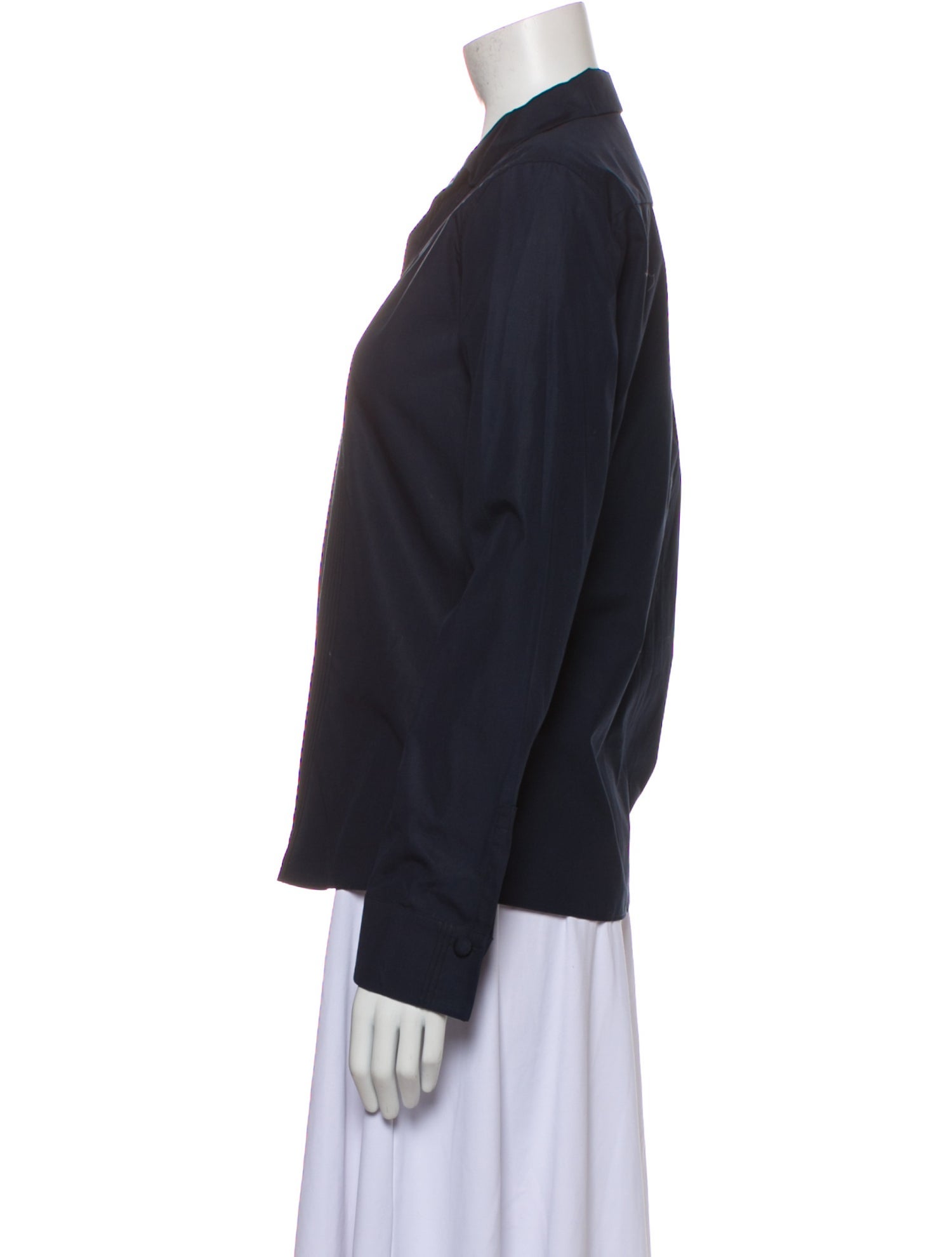 Jil Sander Long Sleeve Button-Up Top