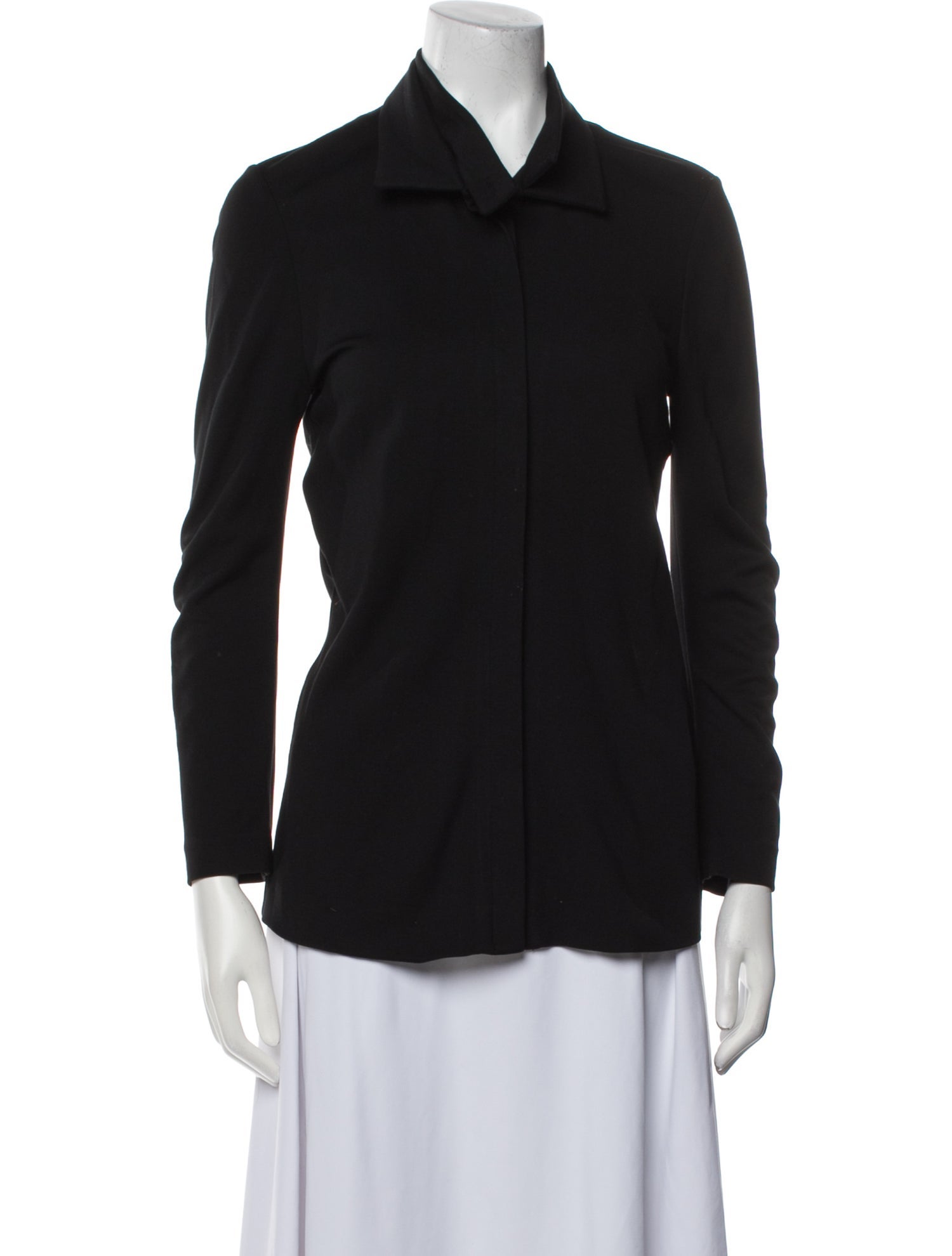 Jil Sander Long Sleeve Button-Up Top