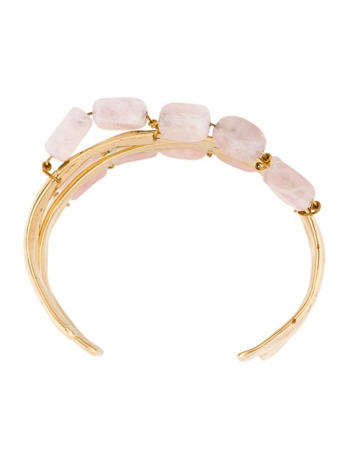 Jil Sander Stone Cuff Bracelet Set of Two