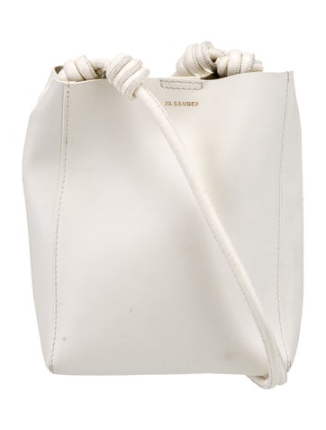 Jil Sander Crossbody Bags Leather Bucket Bag