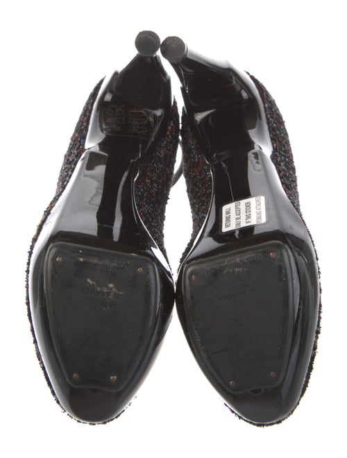 Jil Sander Suede Printed Pumps