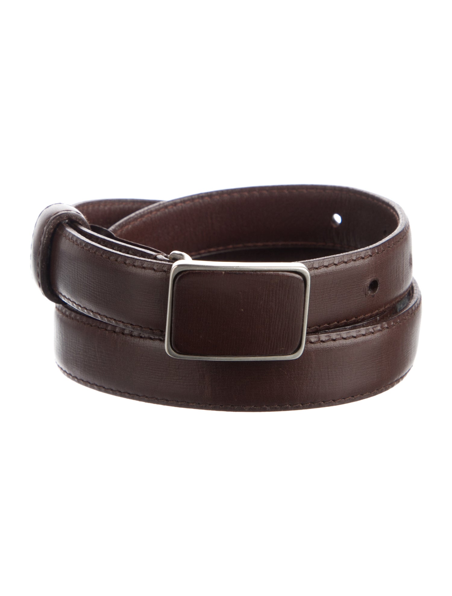 Jil Sander Skinny Leather Belt