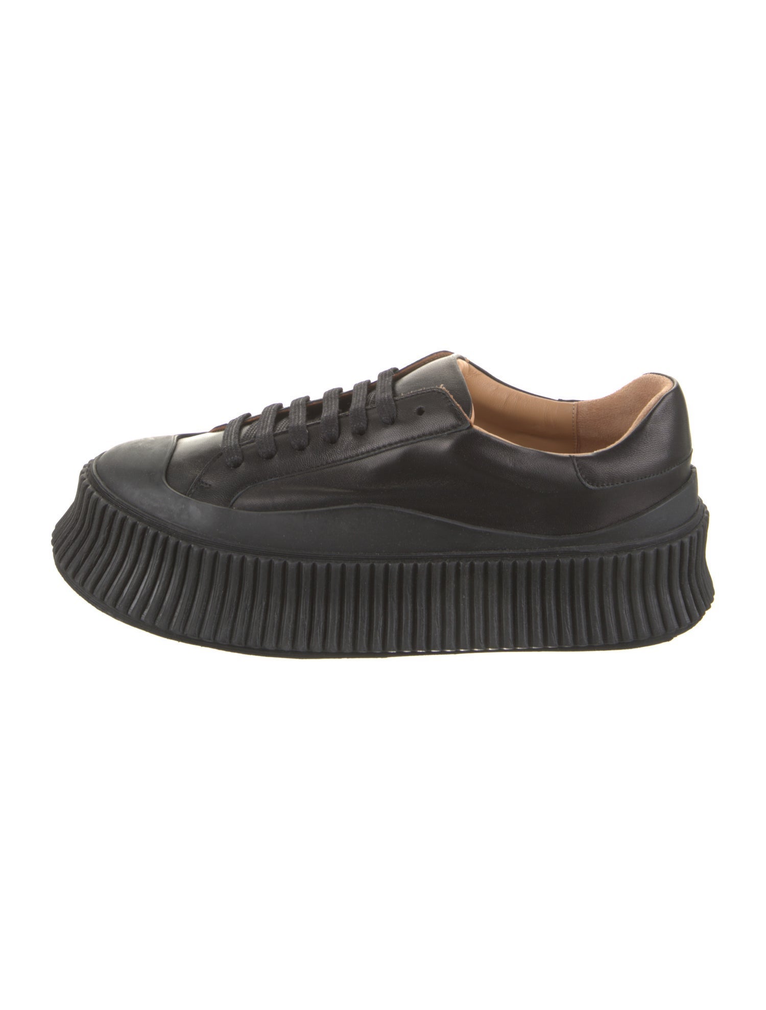 Jil Sander Leather Sneakers