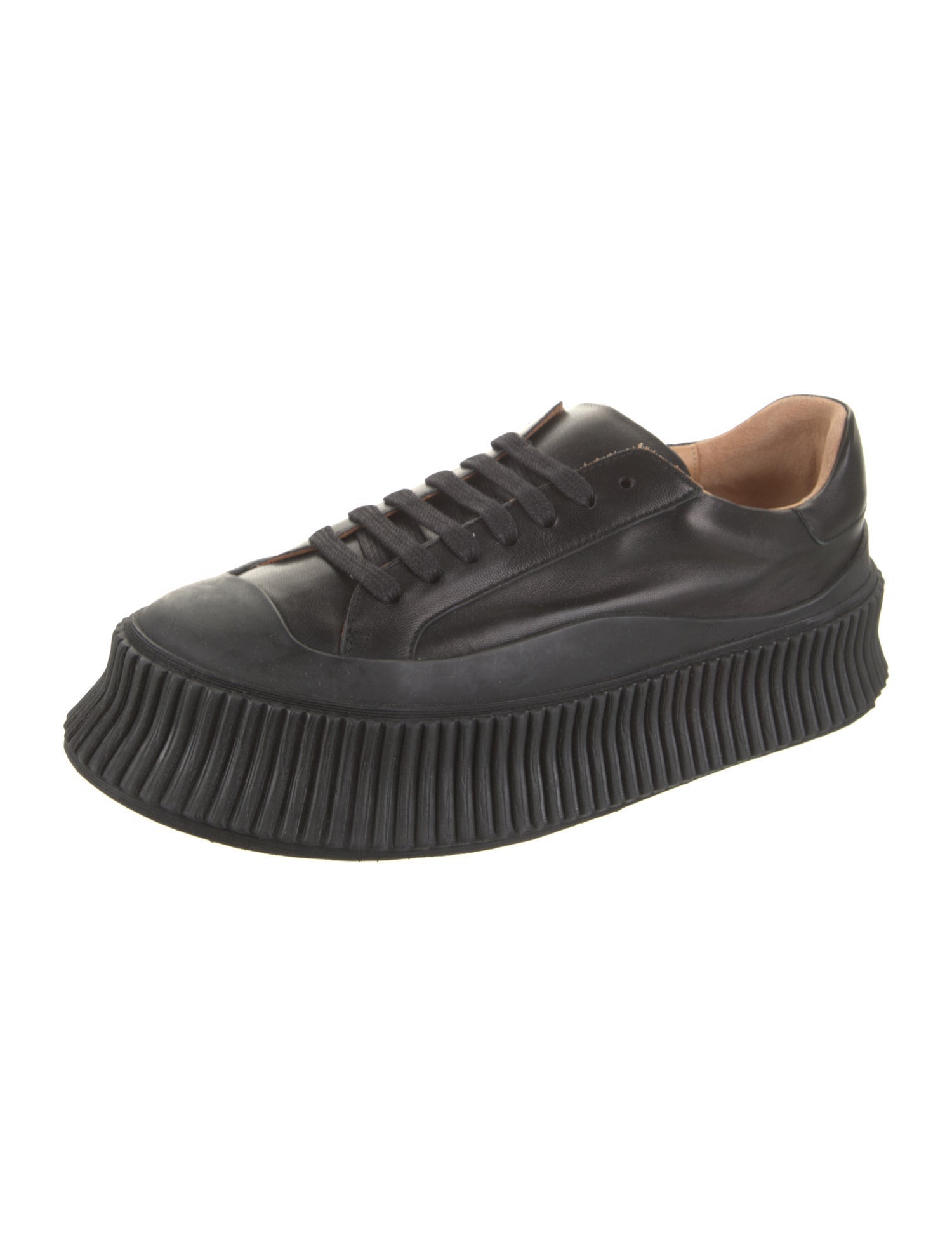 Jil Sander Leather Sneakers