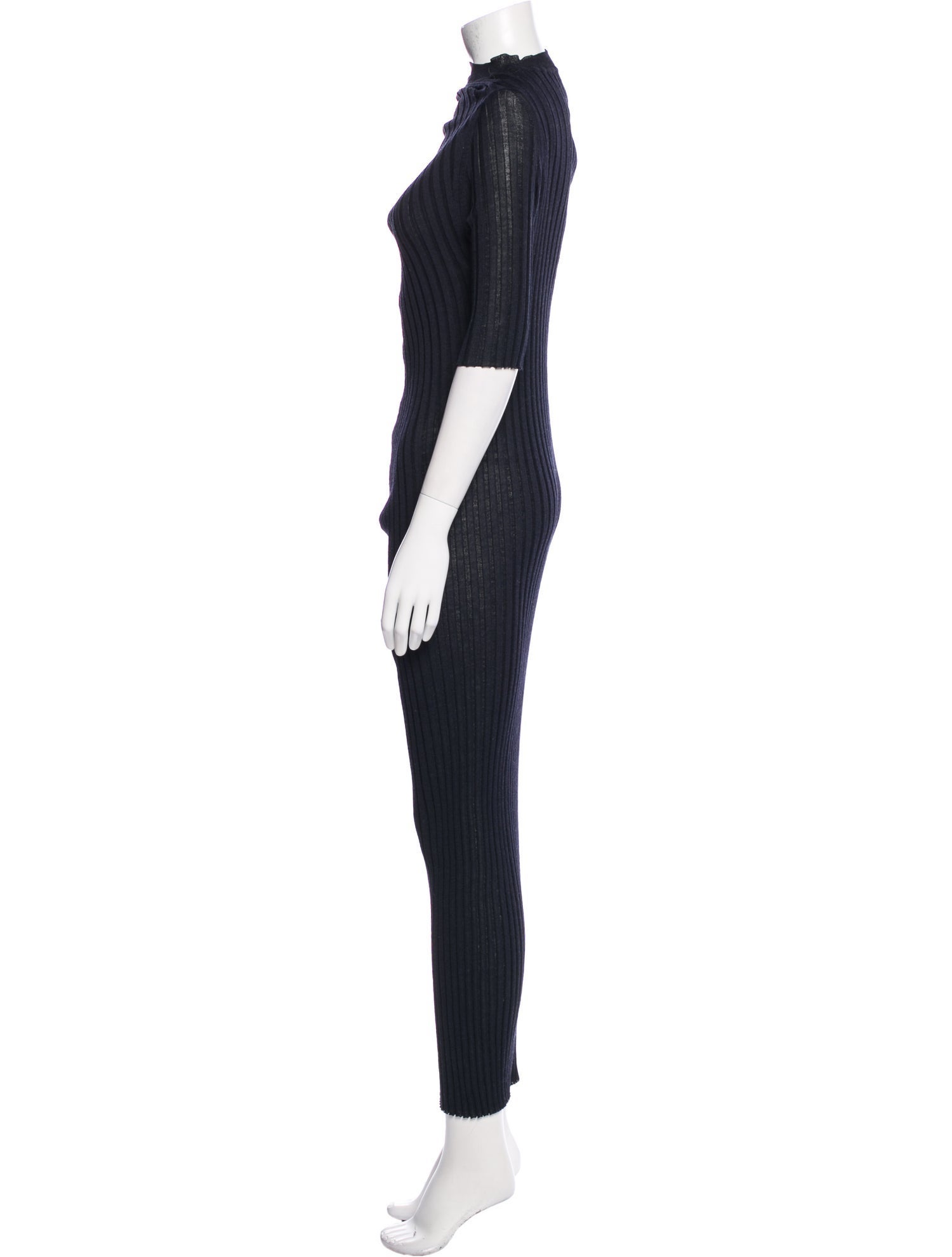 Jil Sander Turtleneck Long Dress