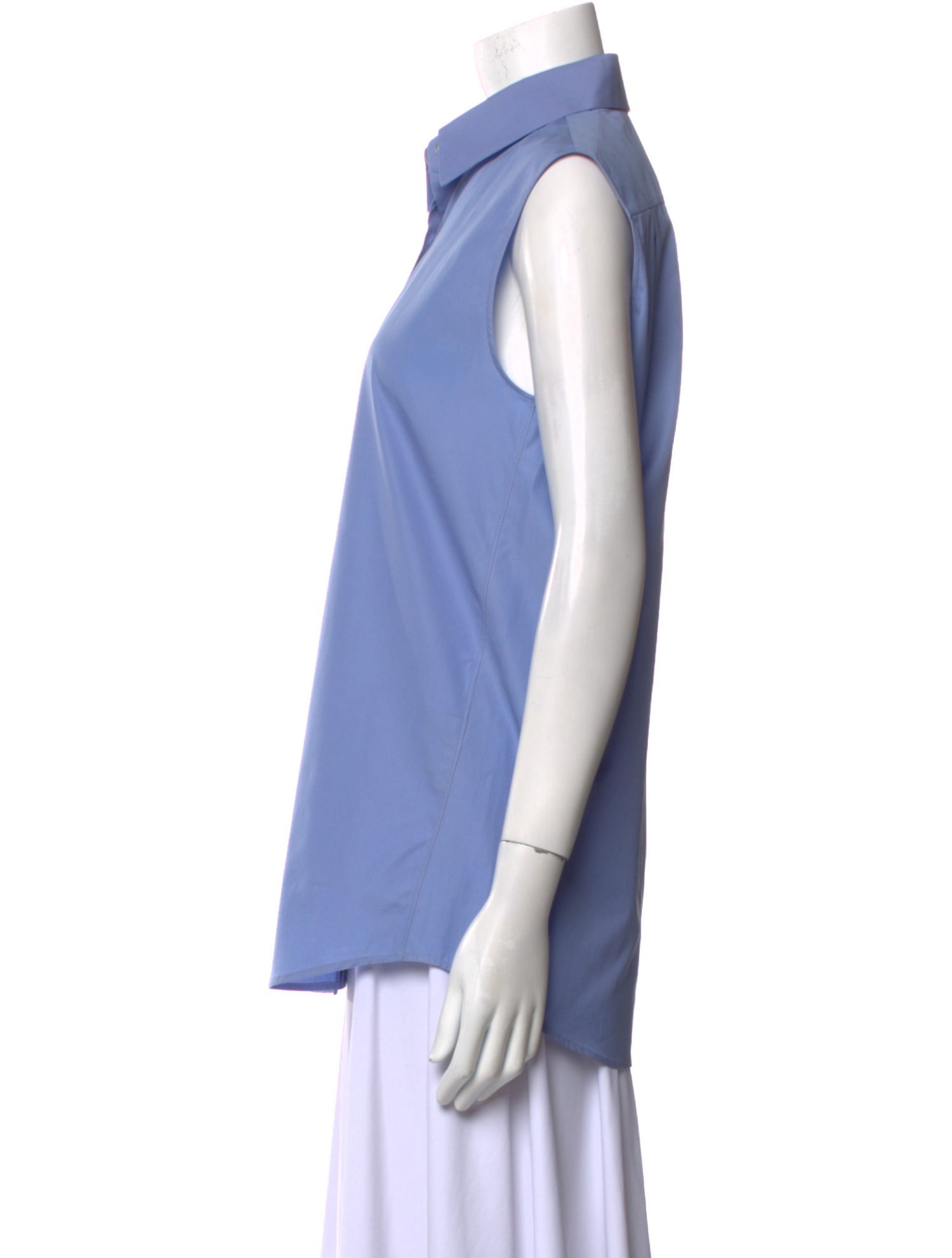 Jil Sander Sleeveless Button-Up Top