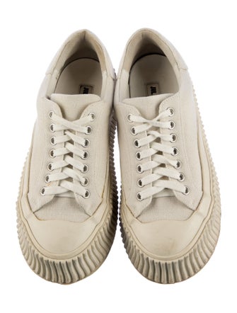 Jil Sander Canvas Sneakers
