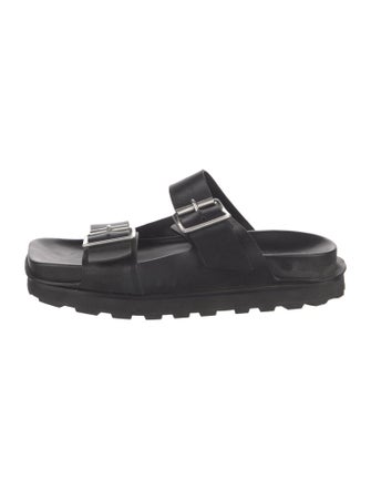 Jil Sander Leather Slides