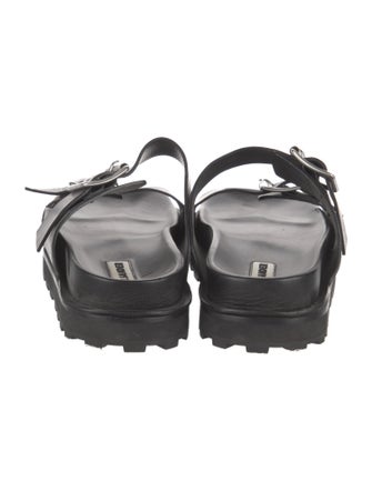 Jil Sander Leather Slides