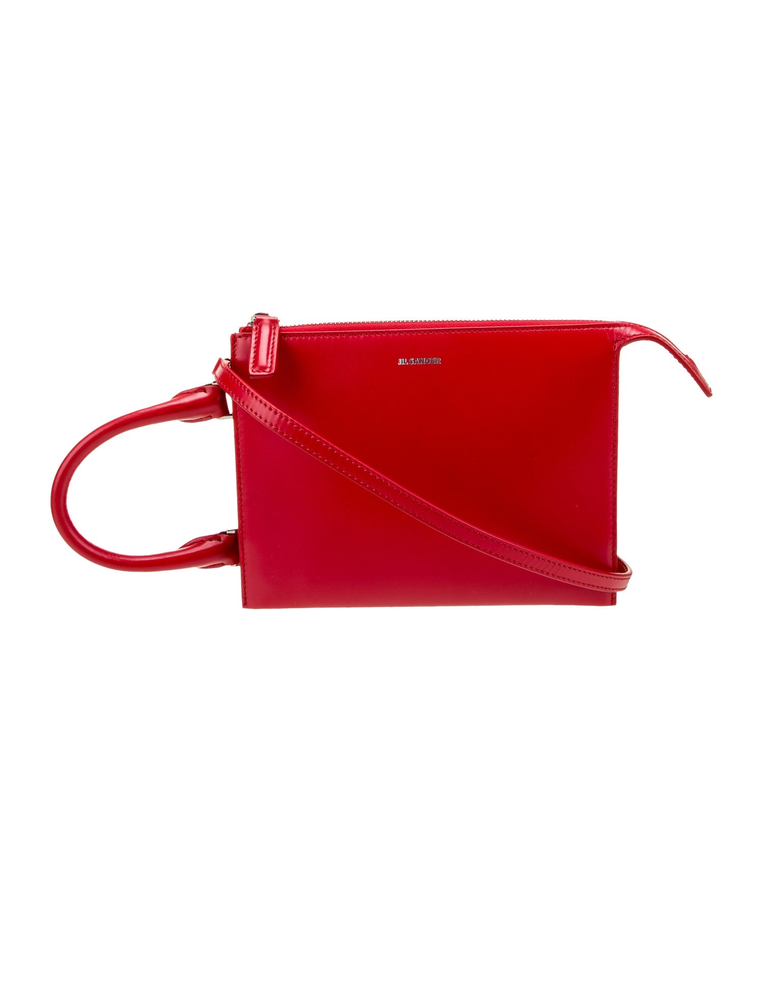 Jil Sander Leather Top Handle Bag