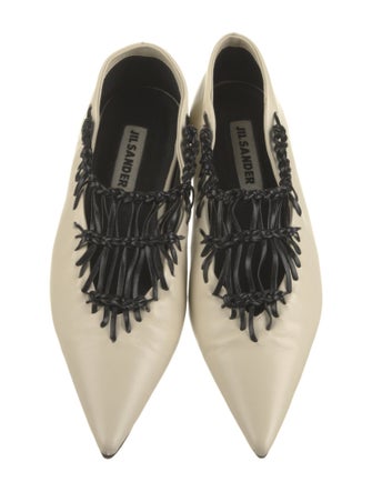 Jil Sander Leather Ballet Flats