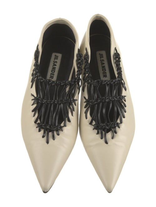 Jil Sander Leather Ballet Flats