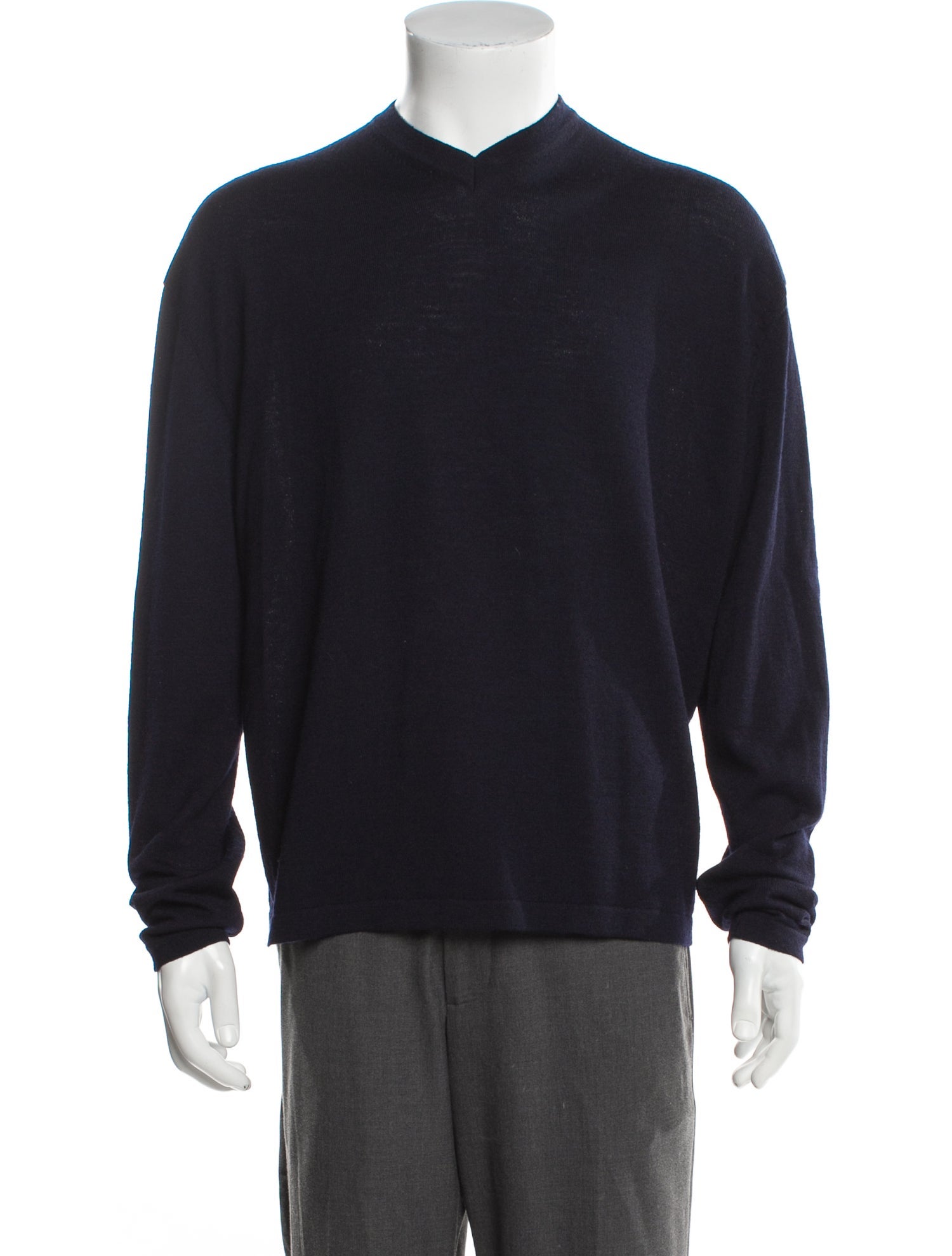 Jil Sander Wool V-Neck Pullover