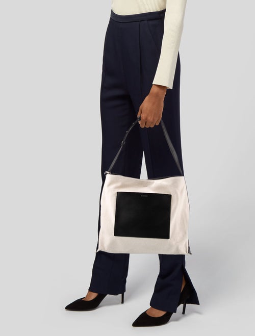 Jil Sander Canvas Messenger Bag