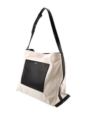 Jil Sander Canvas Messenger Bag