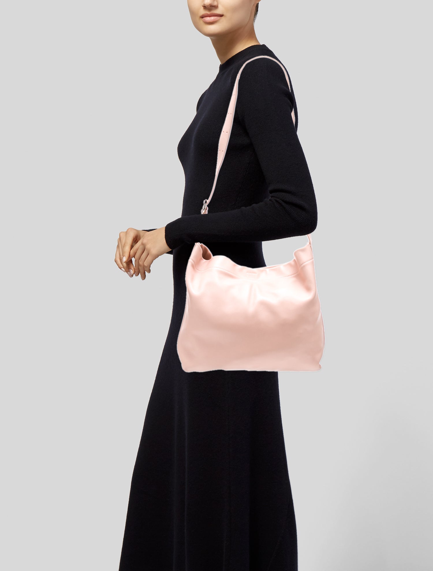 Jil Sander Leather Shoulder Bag