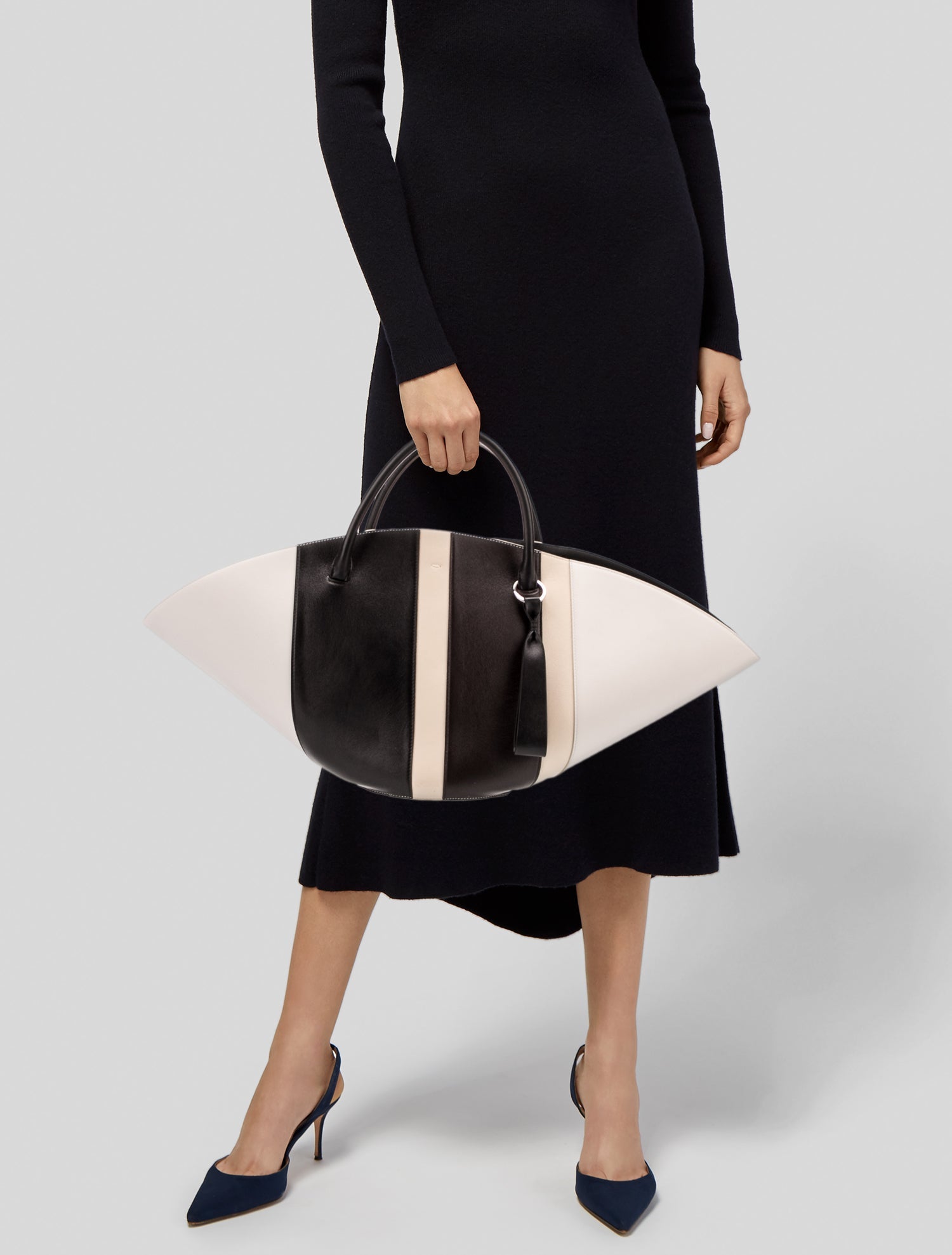 Jil Sander Leather Top Handle Bag