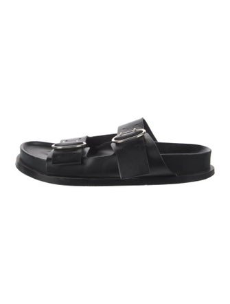 Jil Sander Leather Slides