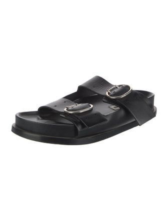 Jil Sander Leather Slides