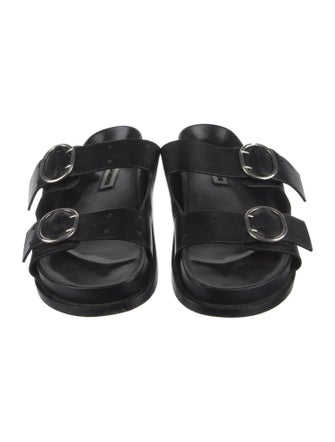 Jil Sander Leather Slides