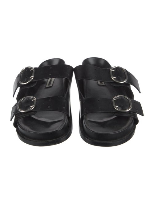 Jil Sander Leather Slides