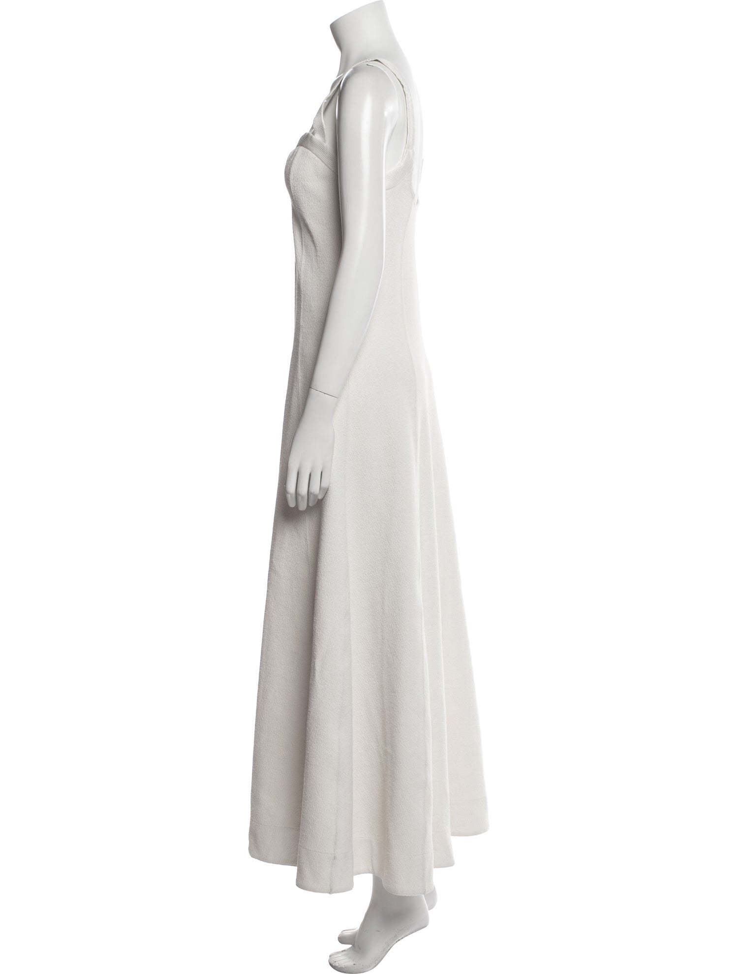 Jil Sander Square Neckline Long Dress w/ Tags