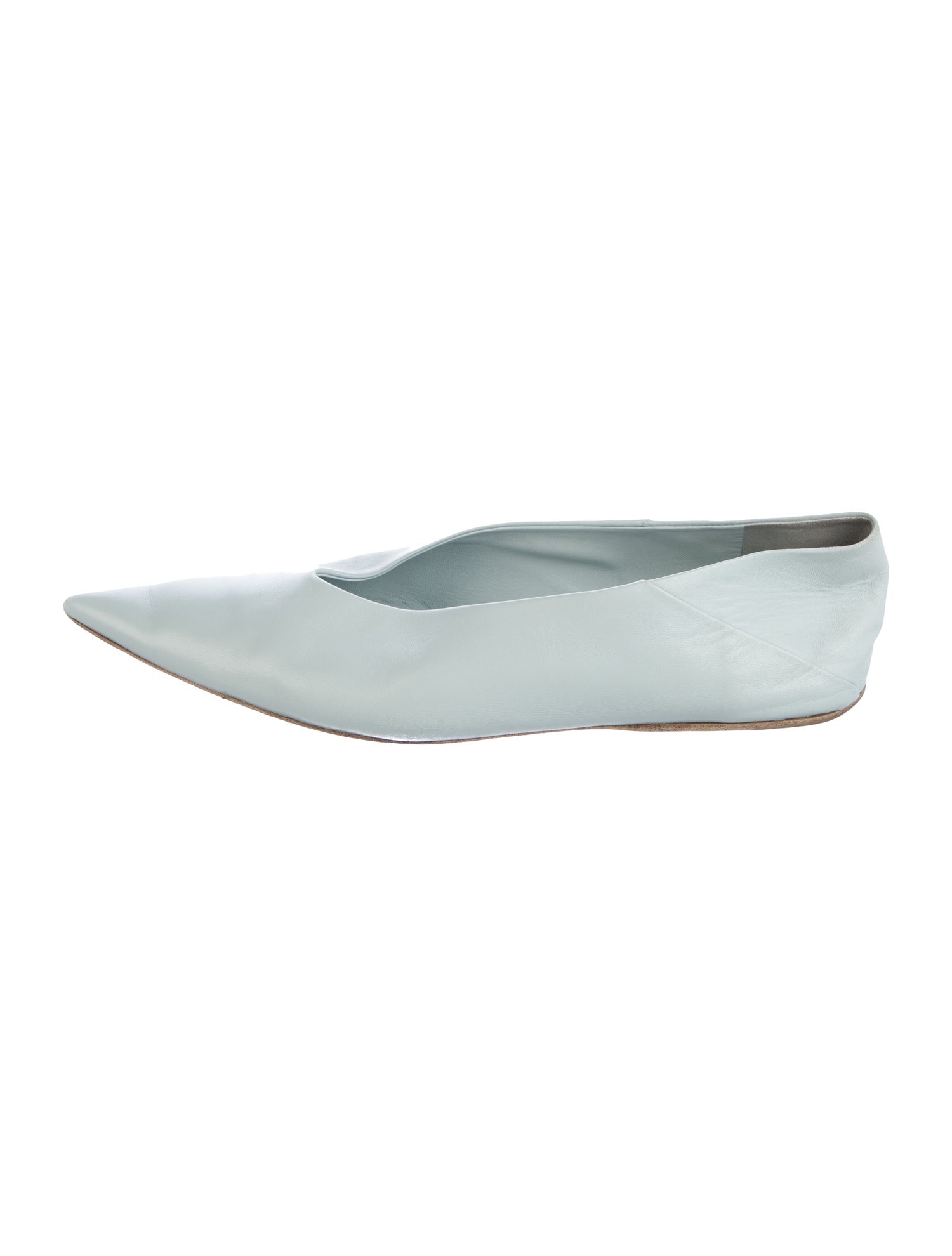 Jil Sander Leather Flats