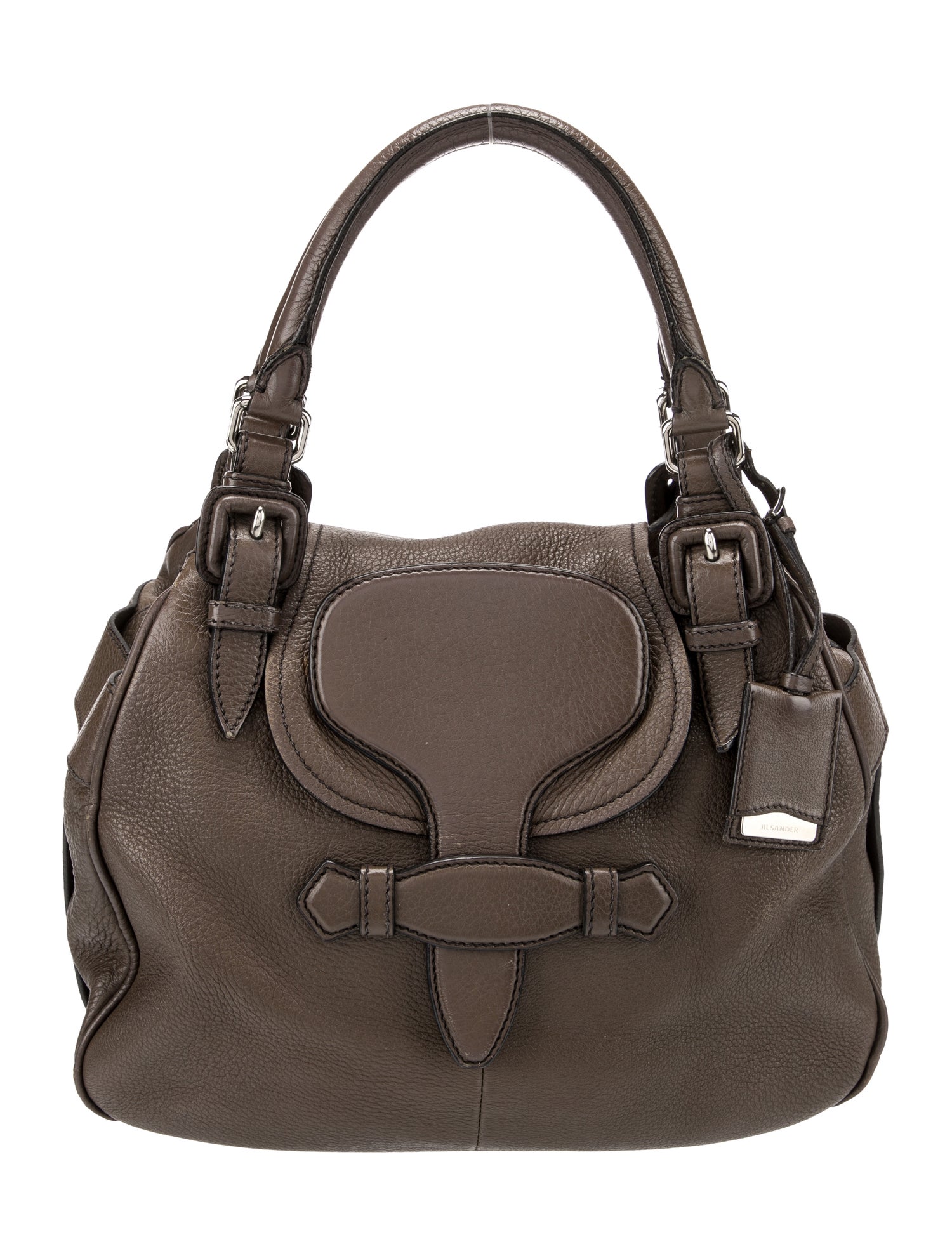 Jil Sander Leather Top Handle Bag