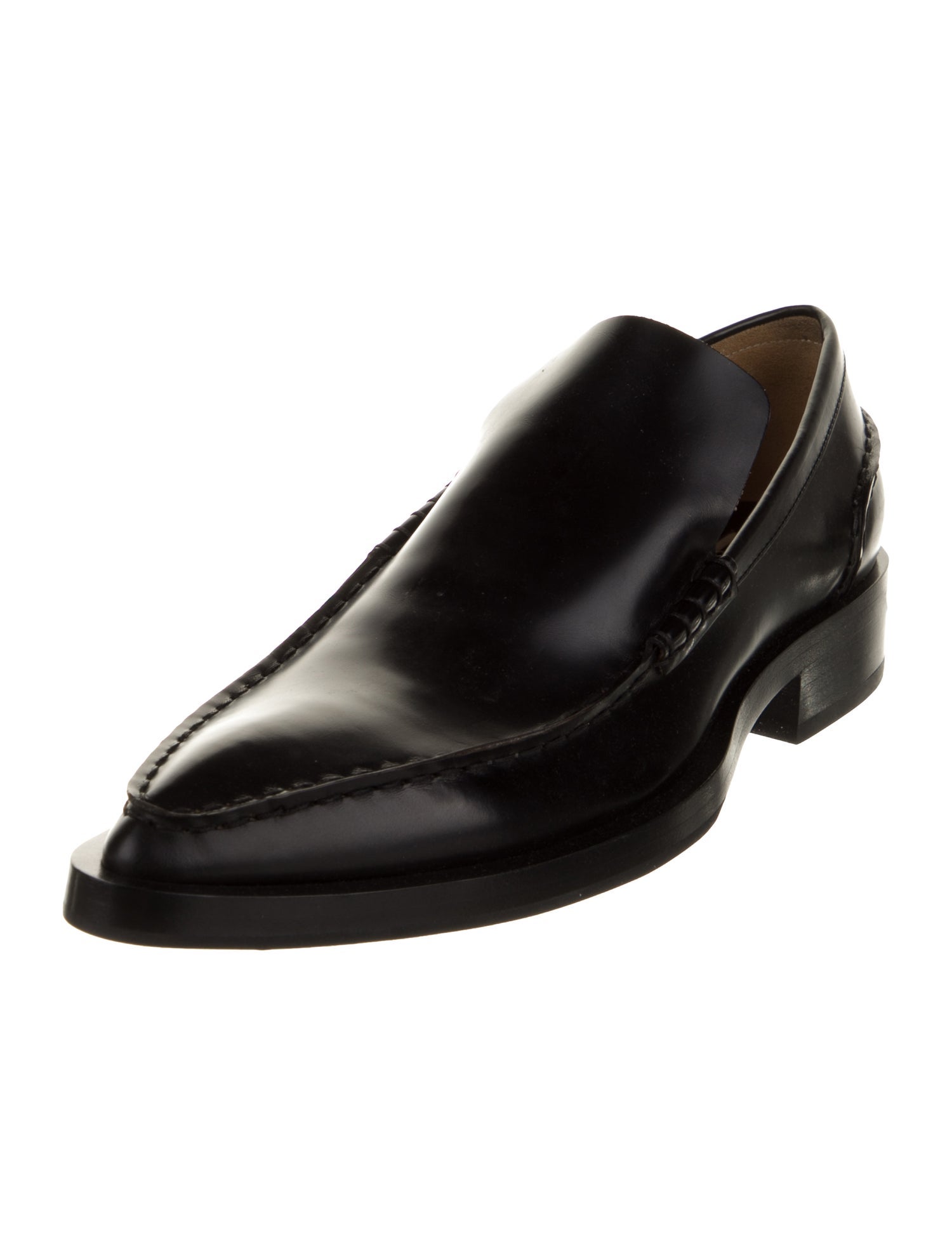 Jil Sander Leather Loafers