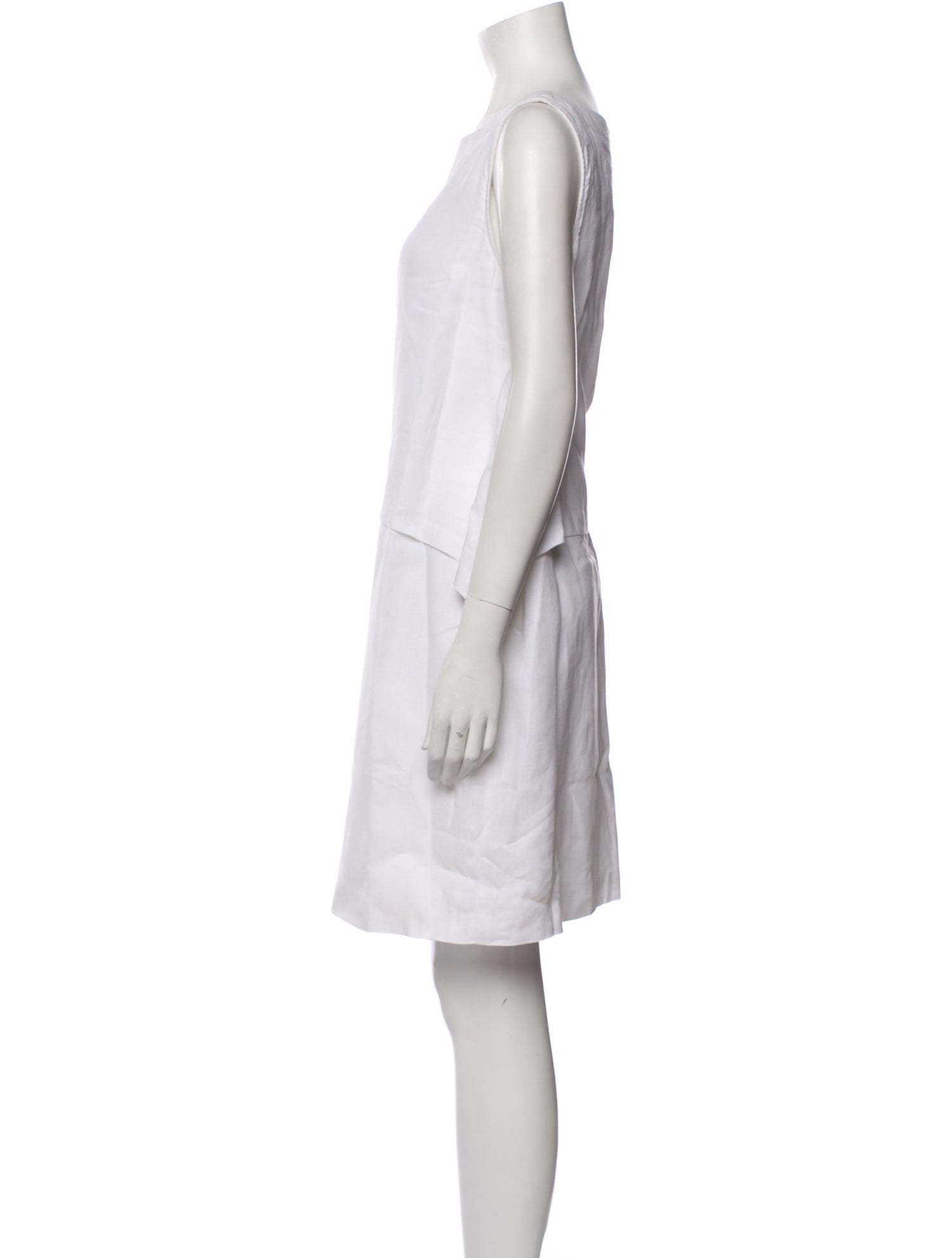 Jil Sander Linen Mini Dress