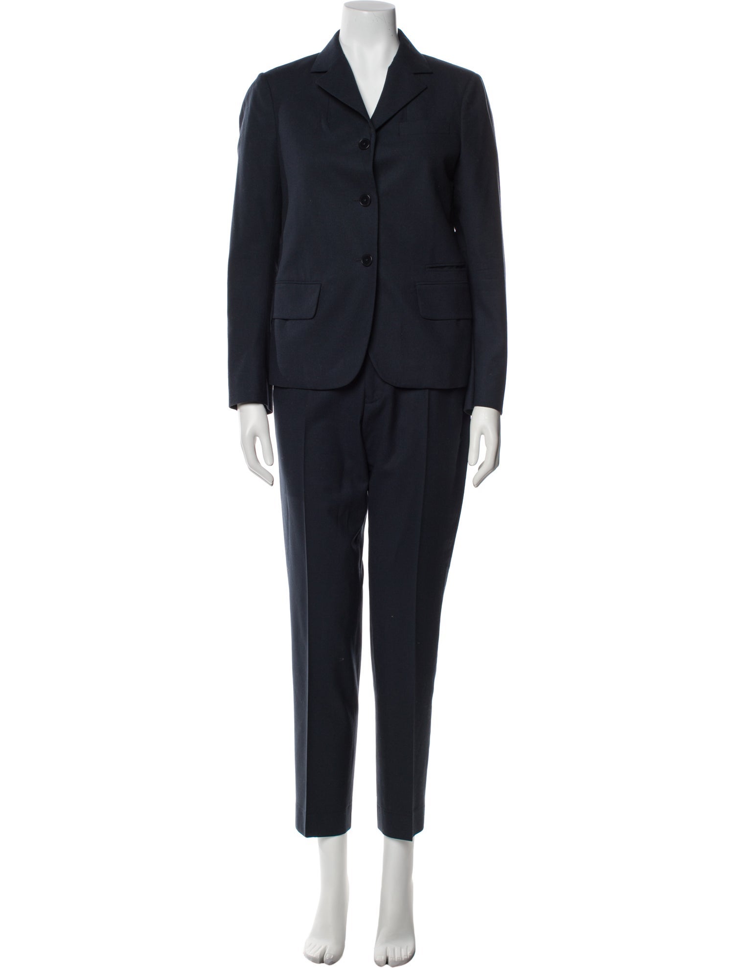 Jil Sander Virgin Wool Pantsuit