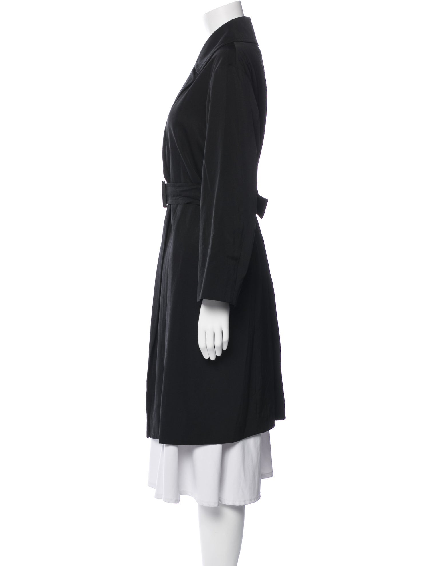 Jil Sander Wool Trench Coat