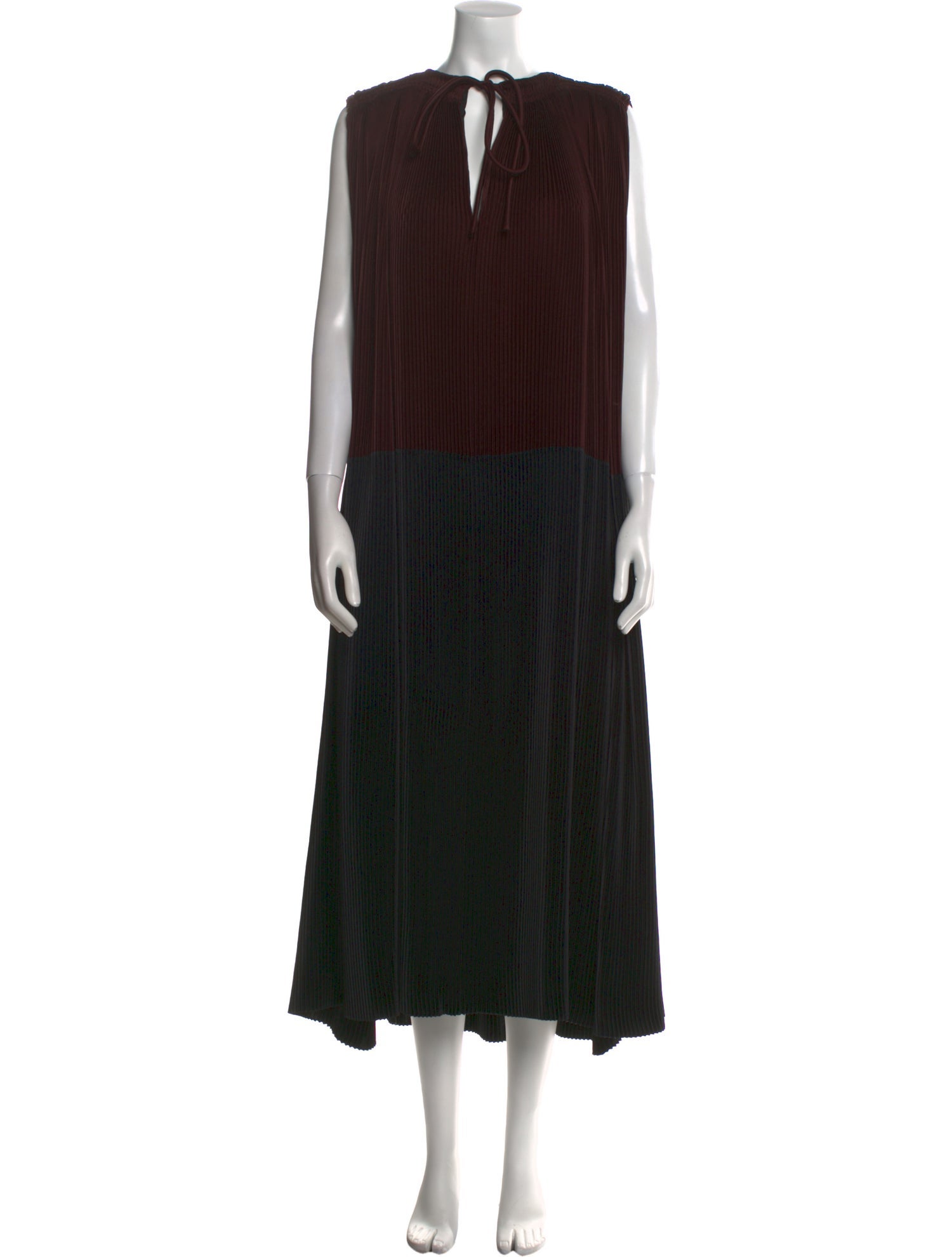 Jil Sander Striped Long Dress