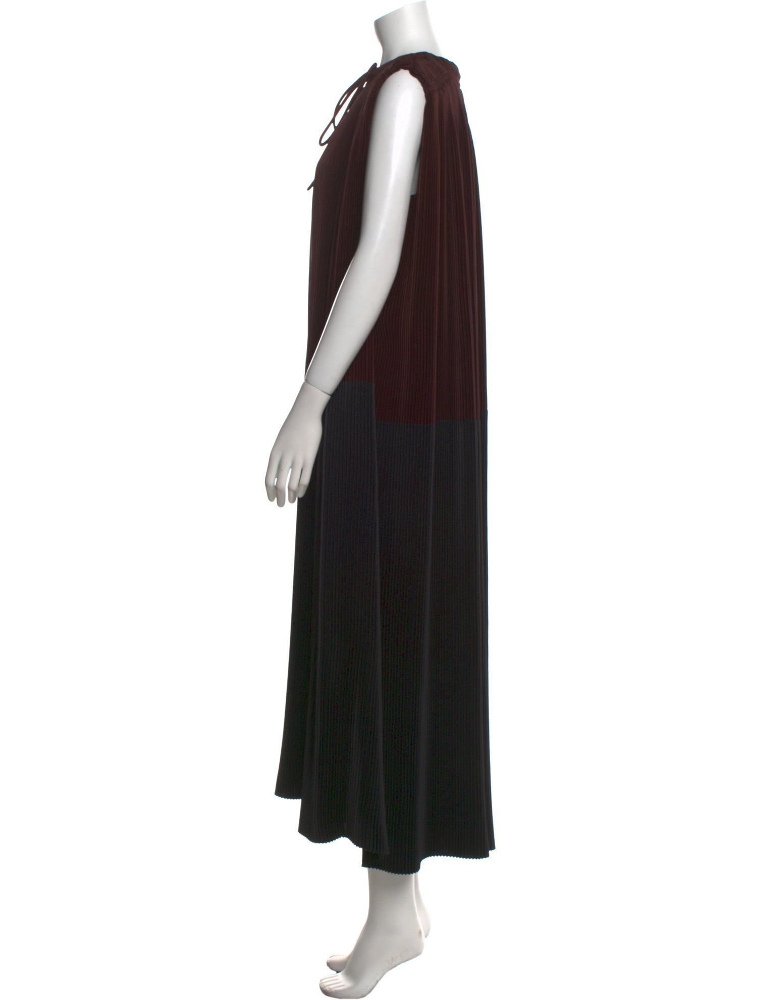 Jil Sander Striped Long Dress