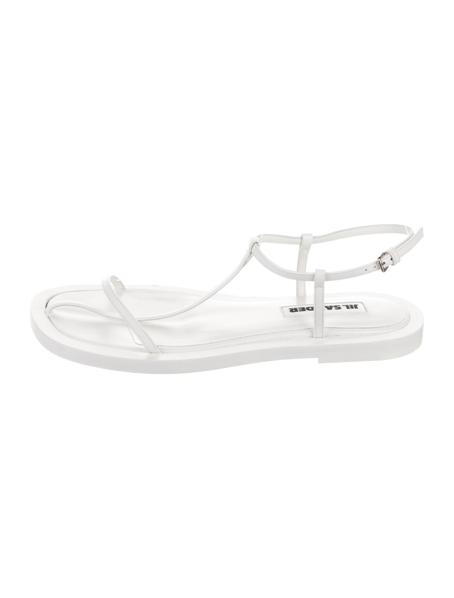 Jil Sander Leather Sandals