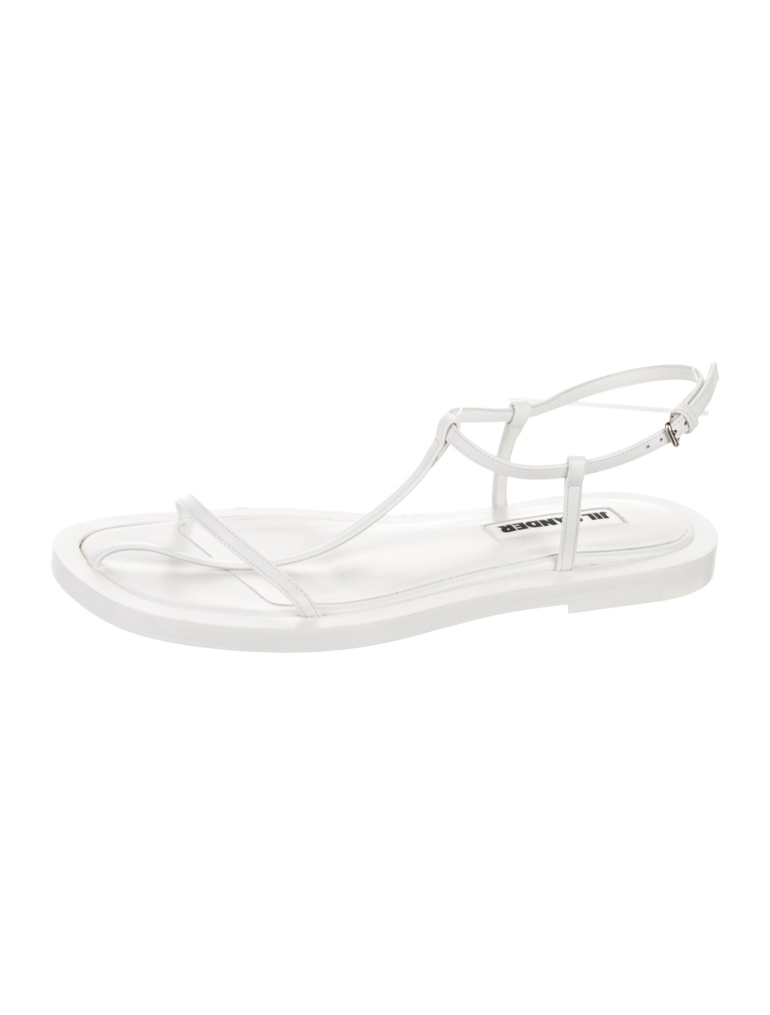 Jil Sander Leather Sandals
