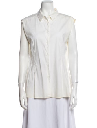 Jil Sander Sleeveless Button-Up Top