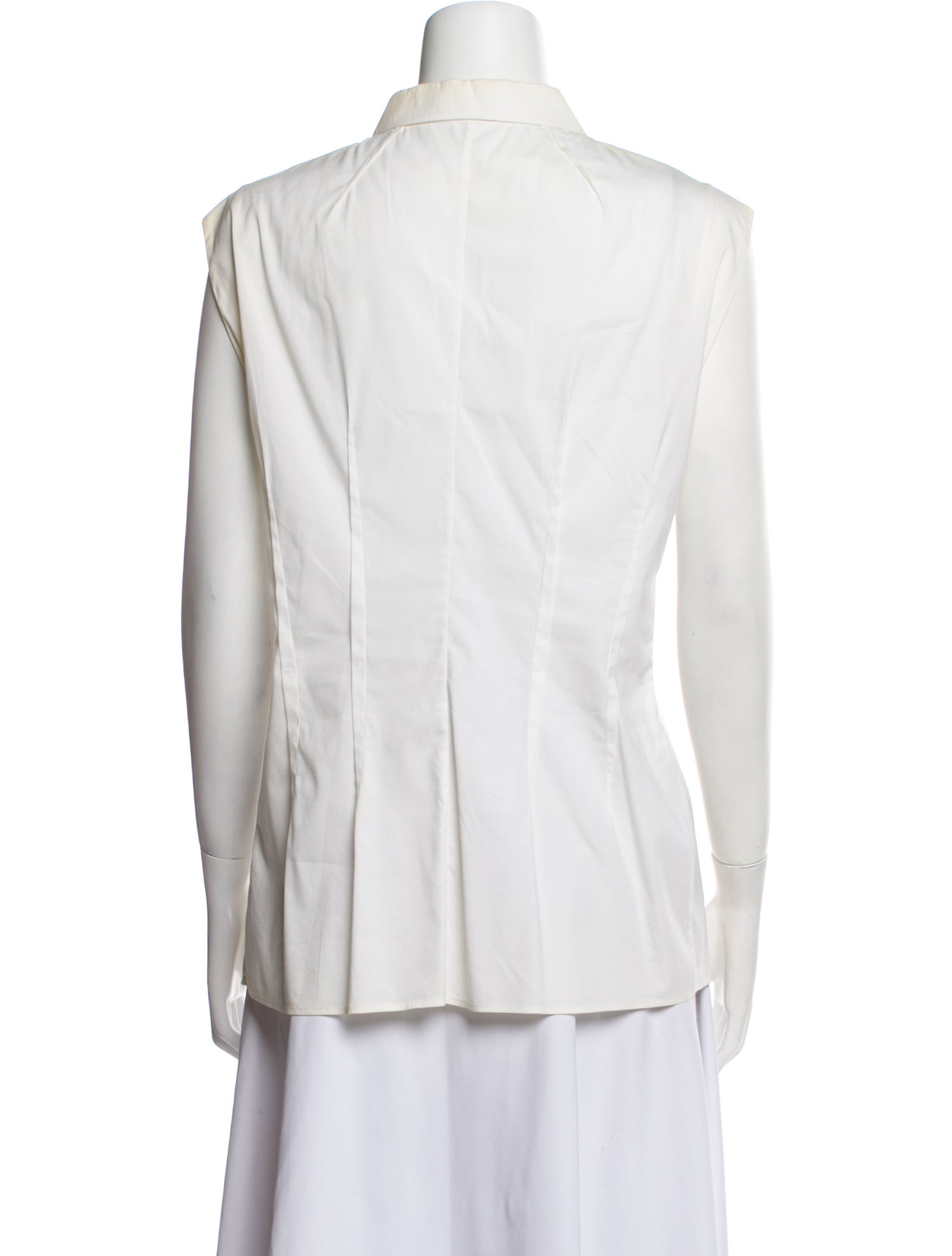 Jil Sander Sleeveless Button-Up Top