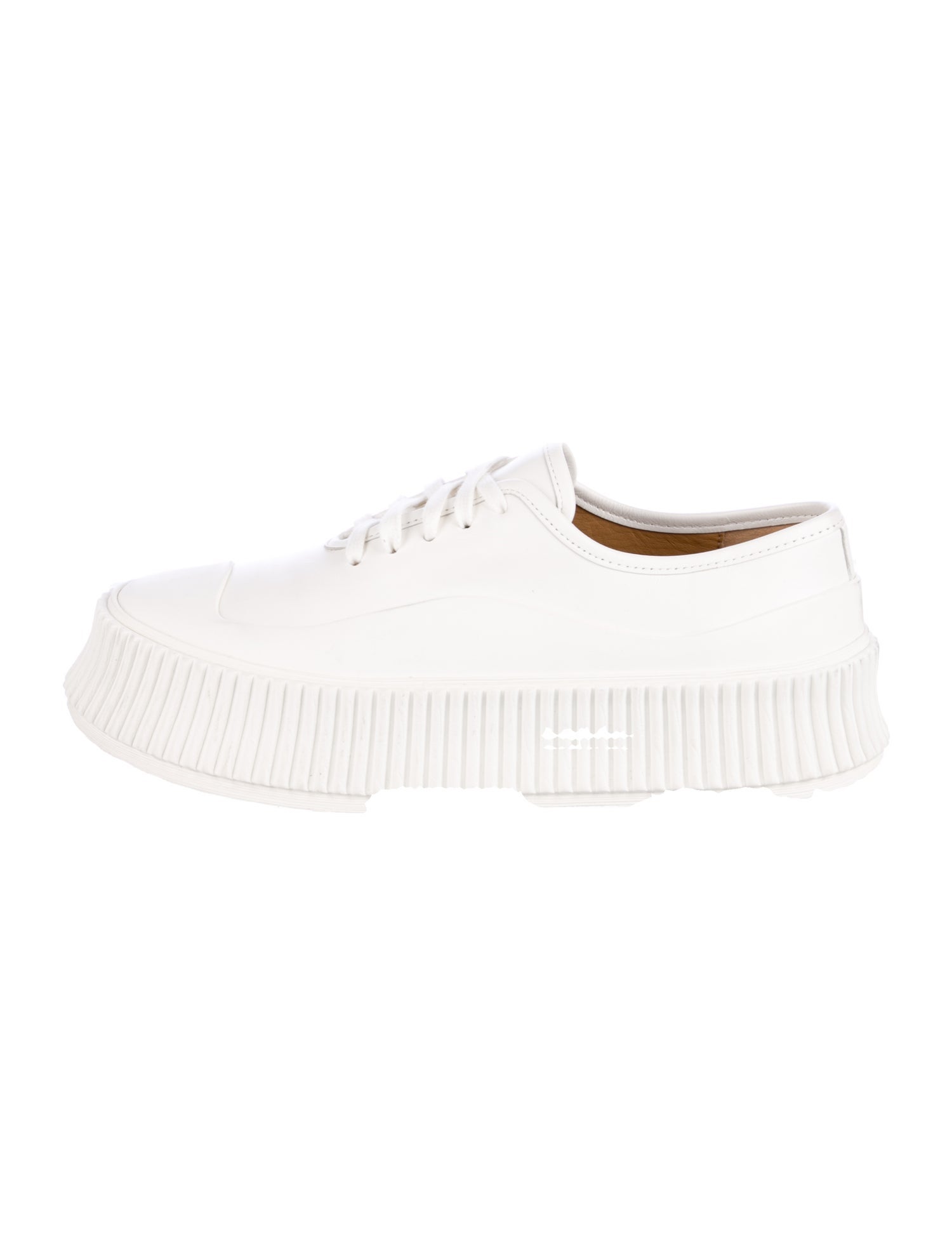 Jil Sander Leather Sneakers