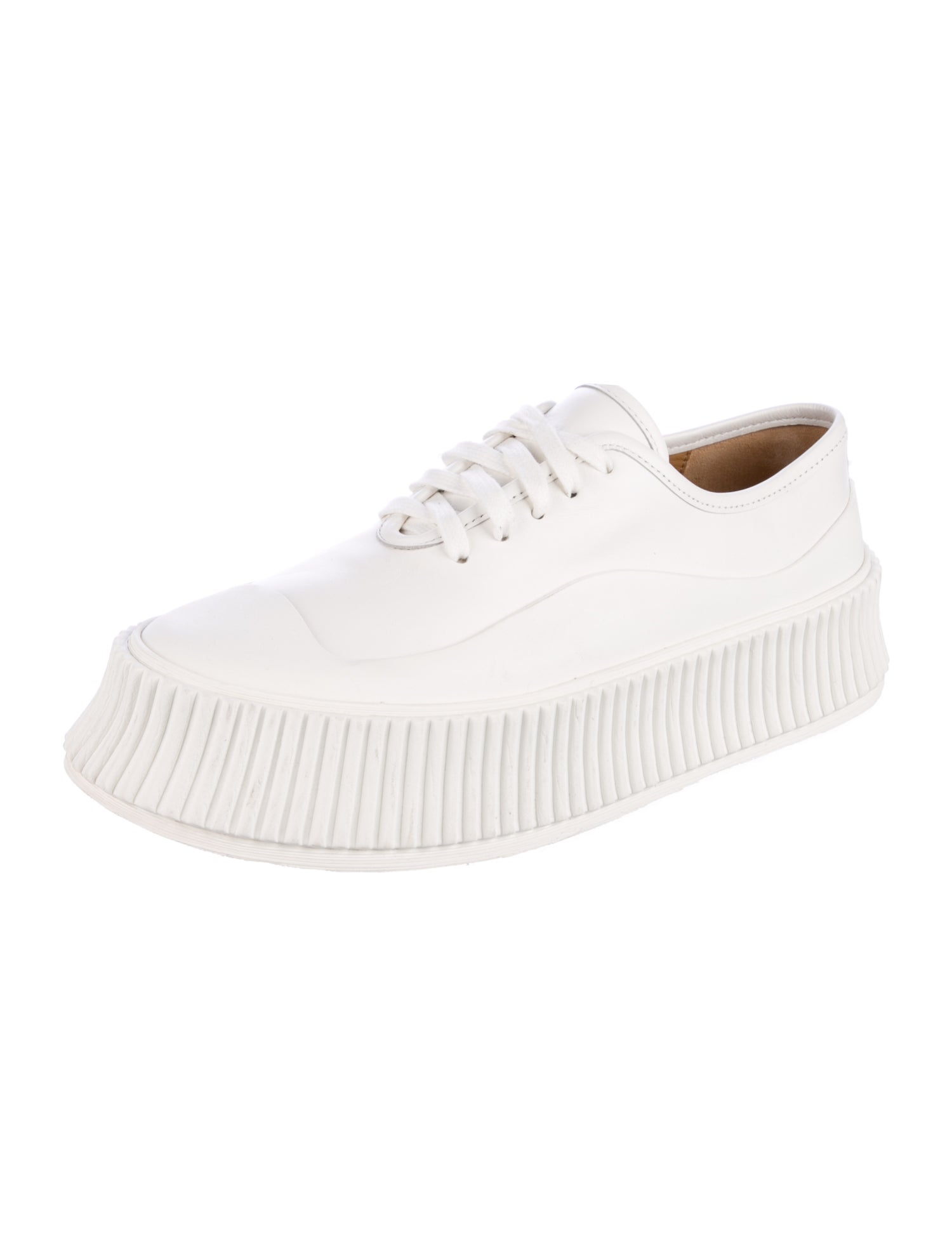Jil Sander Leather Sneakers