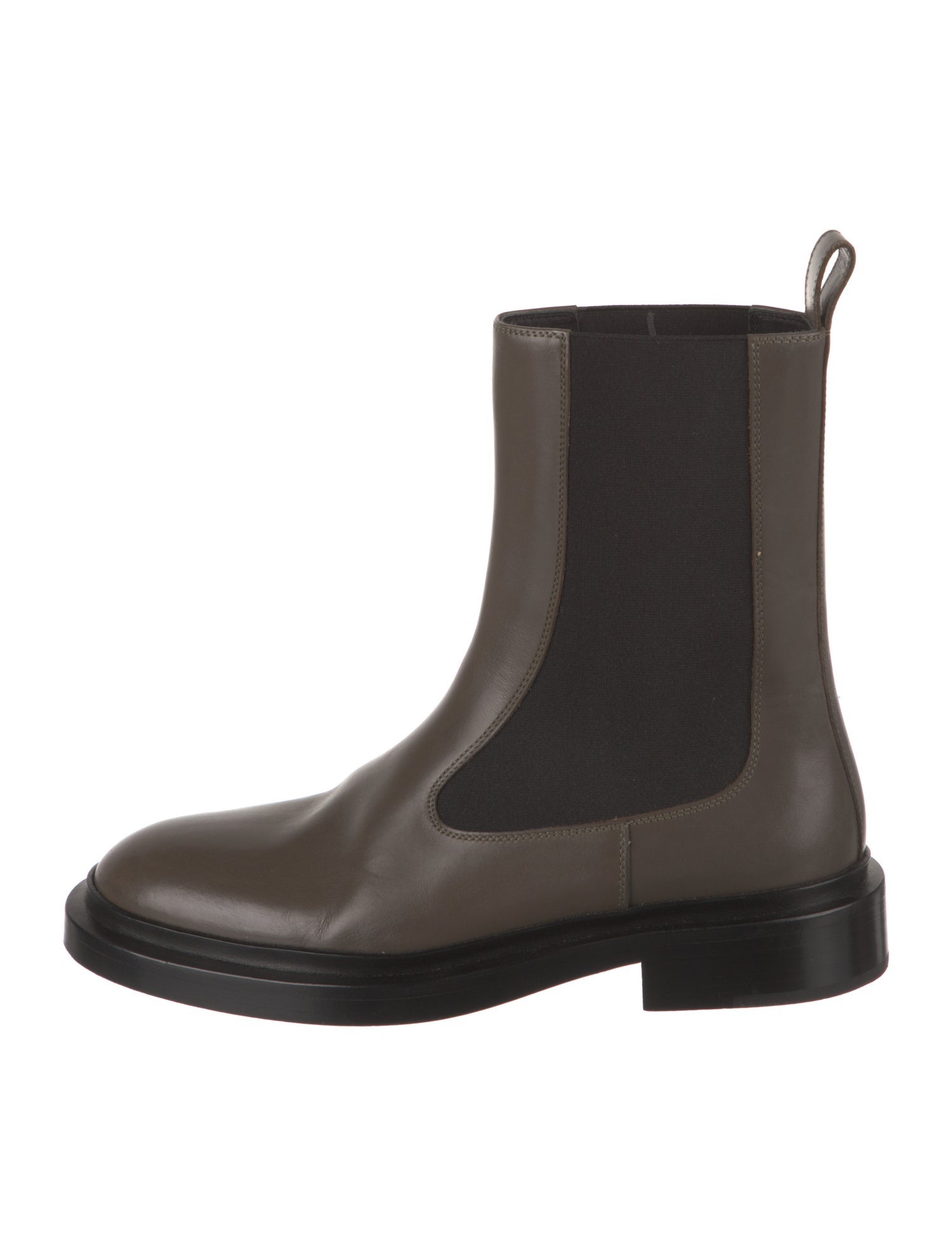 Jil Sander Leather Chelsea Boots