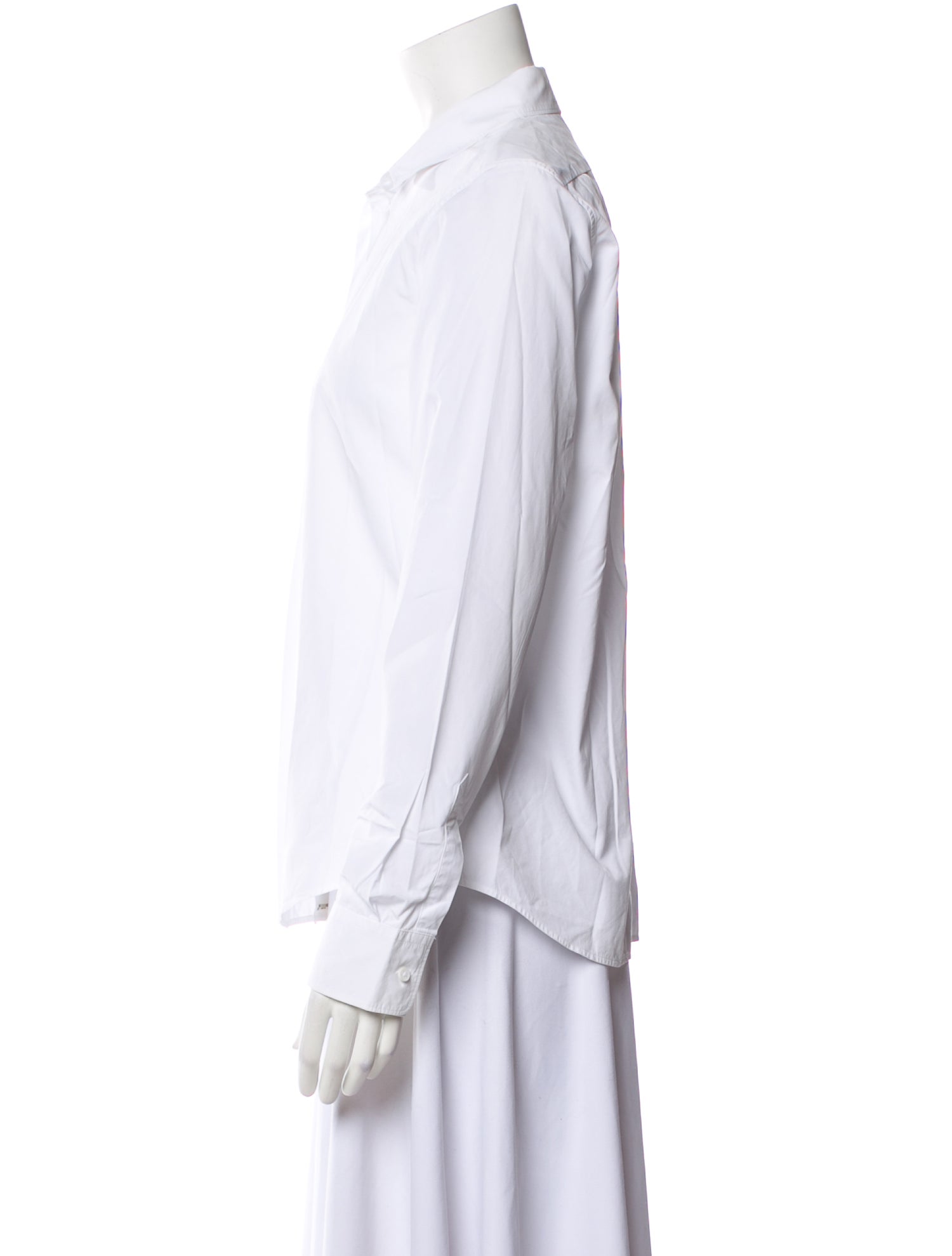Jil Sander Long Sleeve Button-Up Top