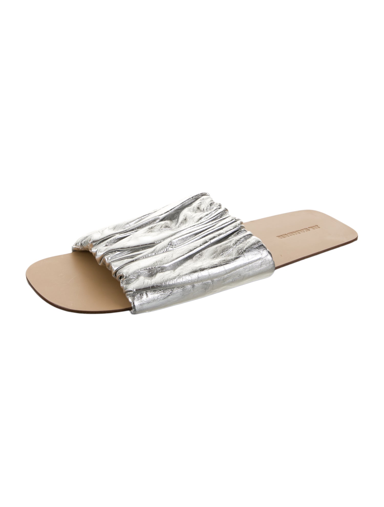 Jil Sander Leather Slides
