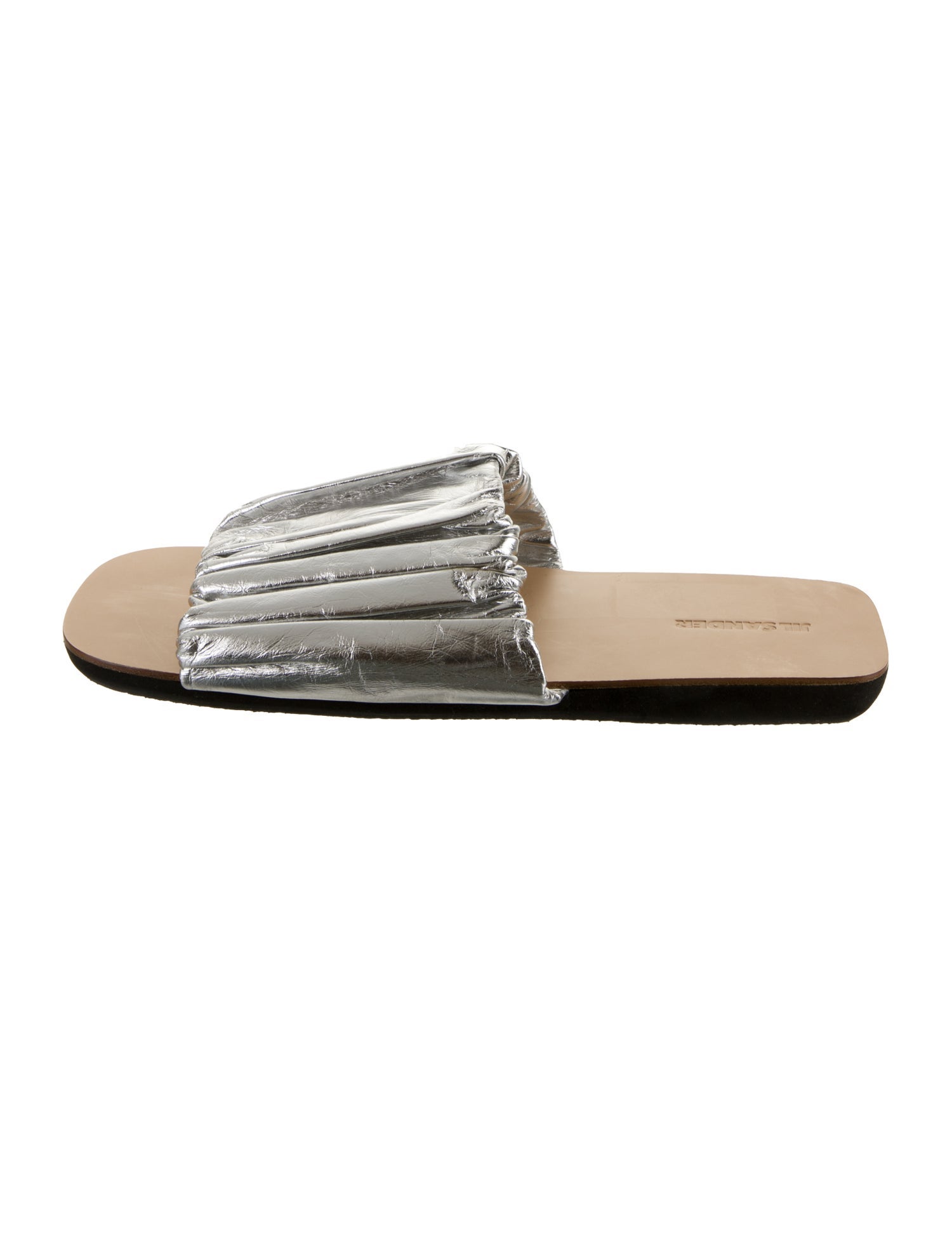 Jil Sander Leather Slides