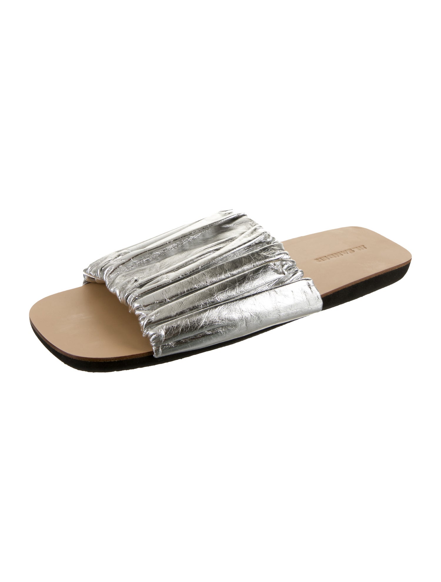 Jil Sander Leather Slides