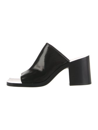 Jil Sander Leather Slides